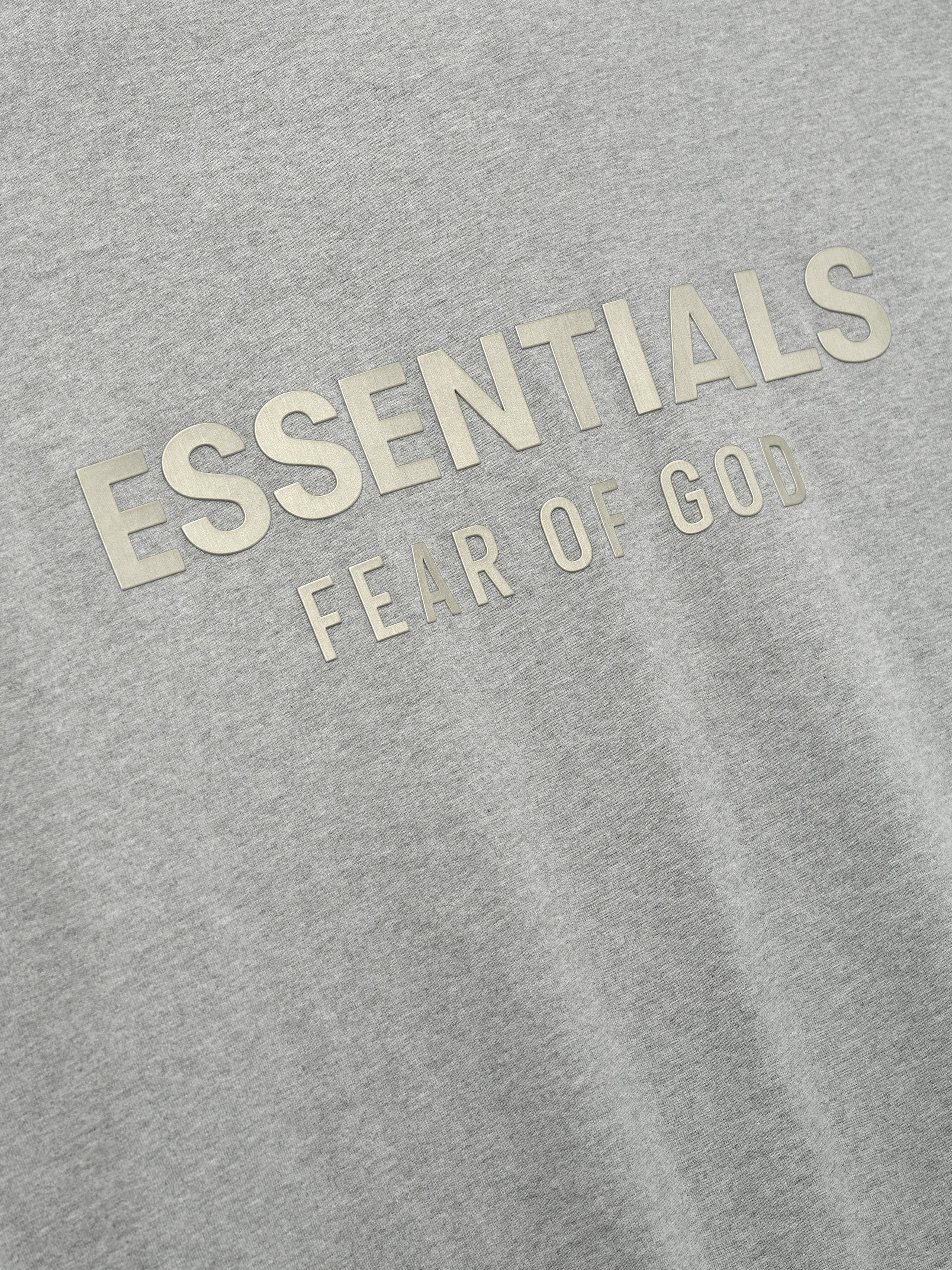 Essentials Classic Tee Concrete Heather