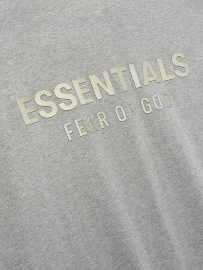 Essentials Classic Tee Concrete Heather