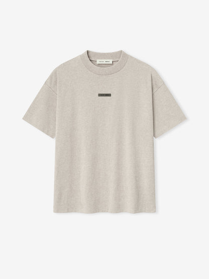 Essentials Classic Tee Heather Stone