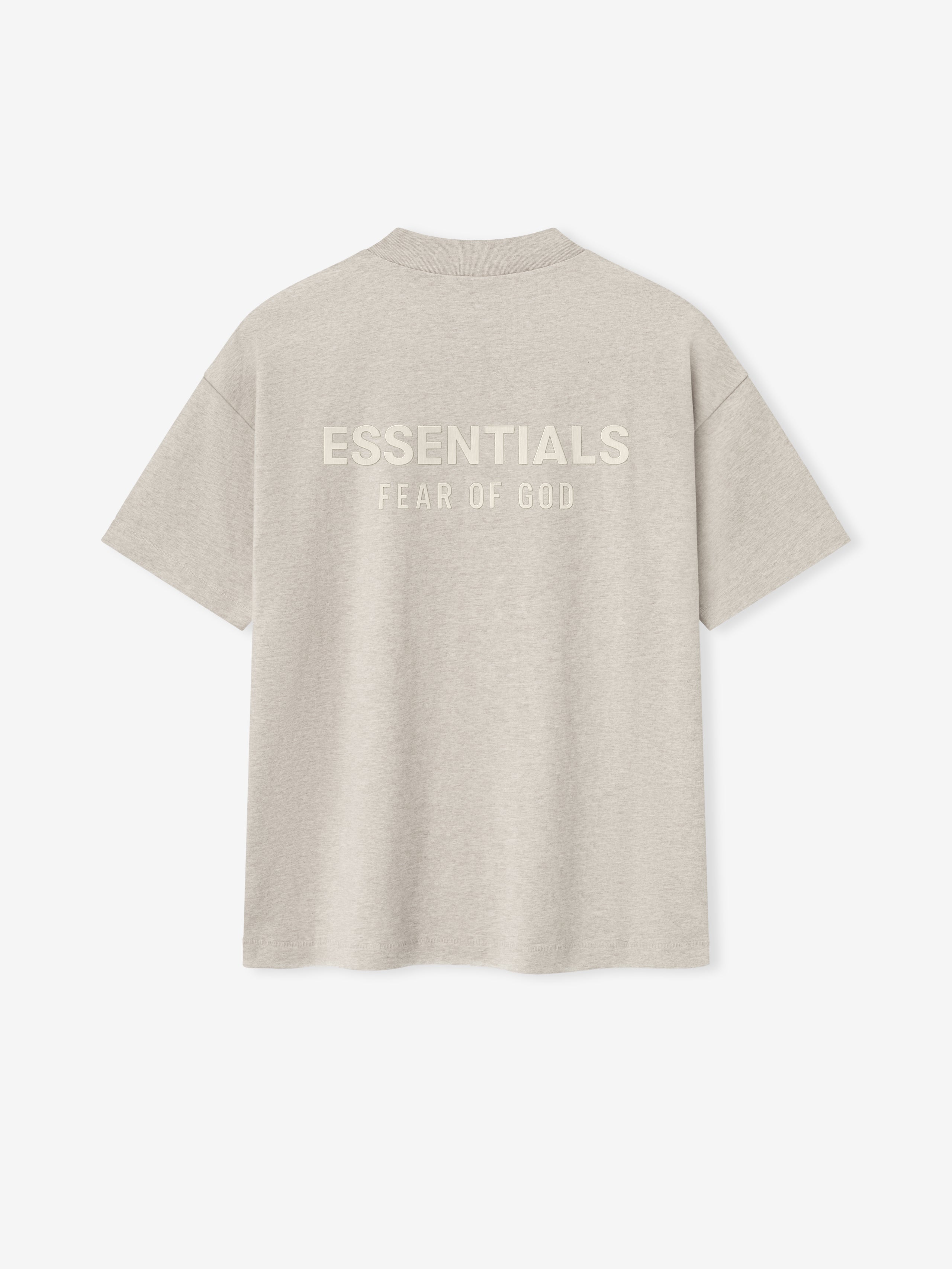 Essentials Classic Tee Heather Stone