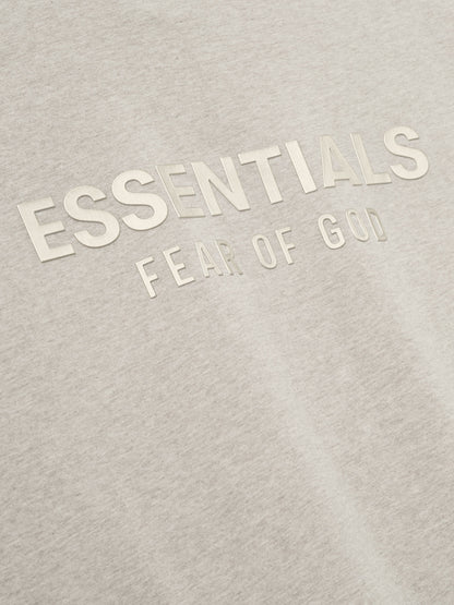 Essentials Classic Tee Heather Stone