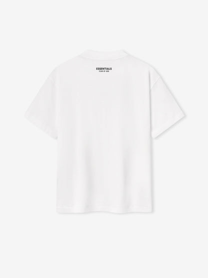 Essentials Lightweight Essential Tee Bright White