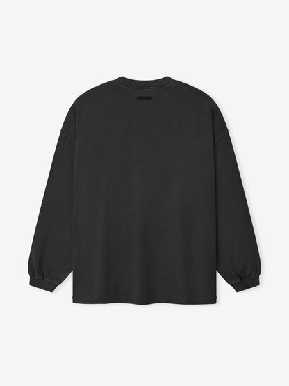 Essentials Campus 90S Long Sleeve Tee Faded Black