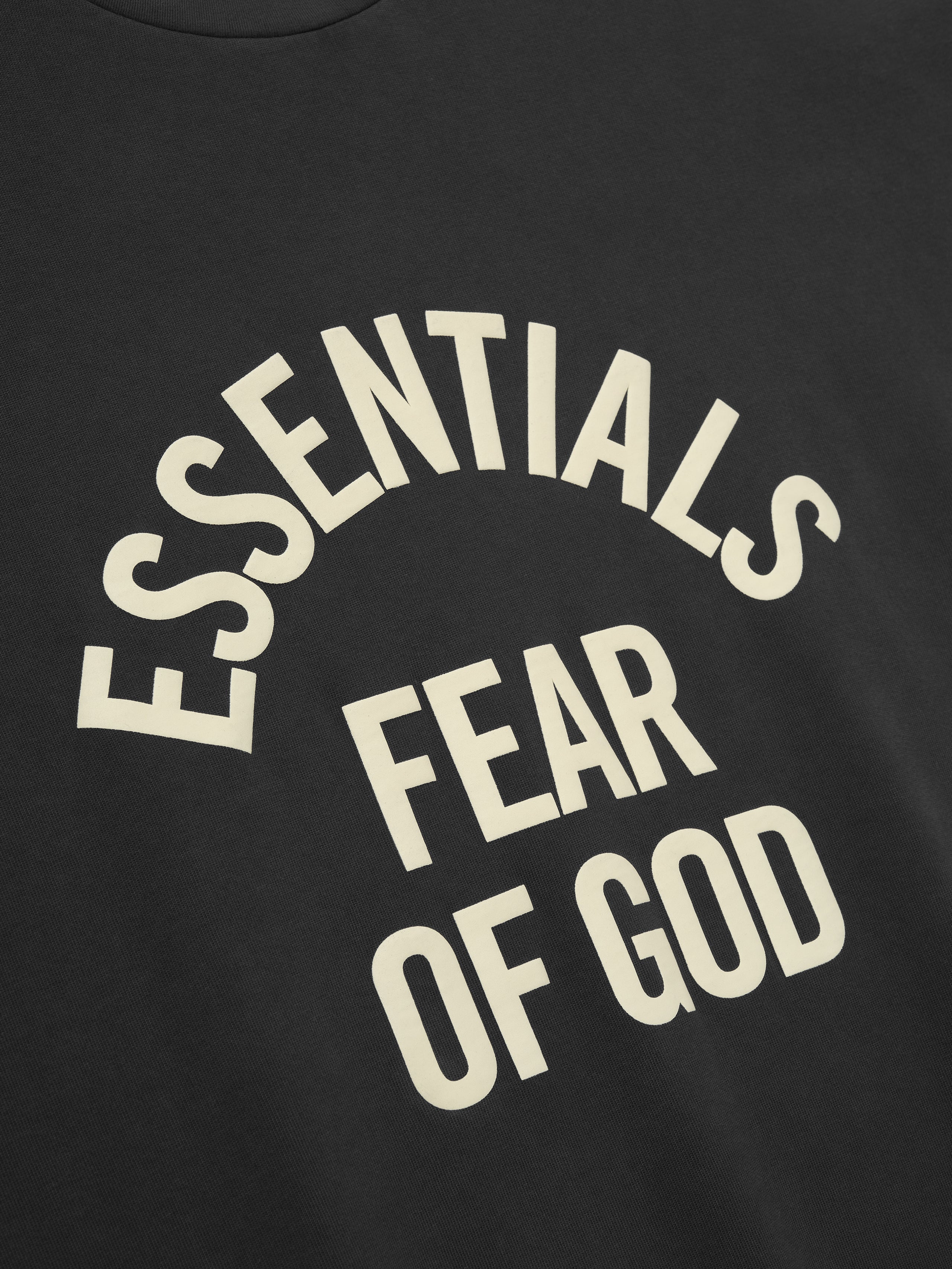 Essentials Campus 90S Long Sleeve Tee Faded Black