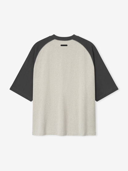 Essentials Signature Baseball Tee Iron Grey