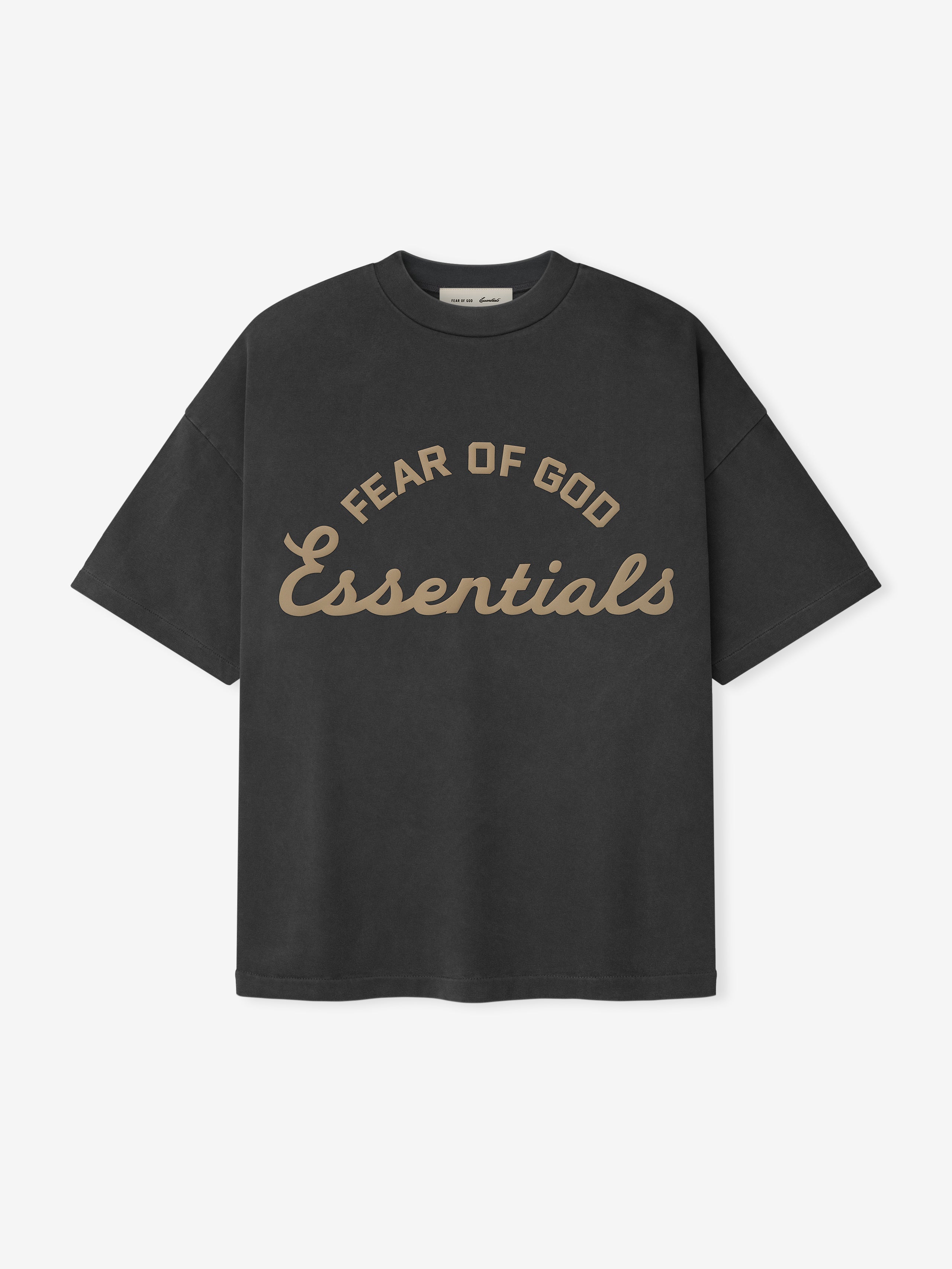 Essentials Training 90S Short Sleeve Tee Faded Iron Grey