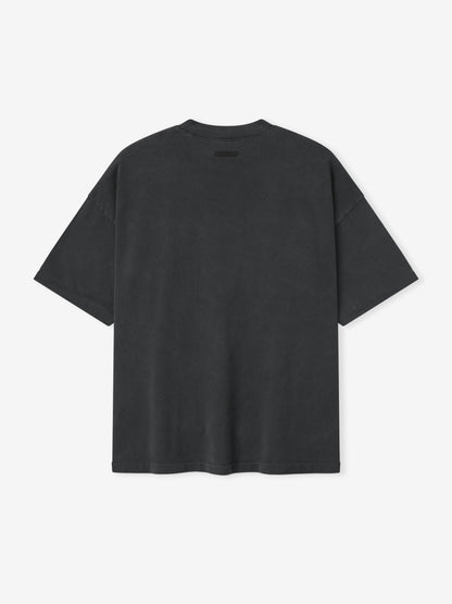 Essentials Training 90S Short Sleeve Tee Faded Iron Grey