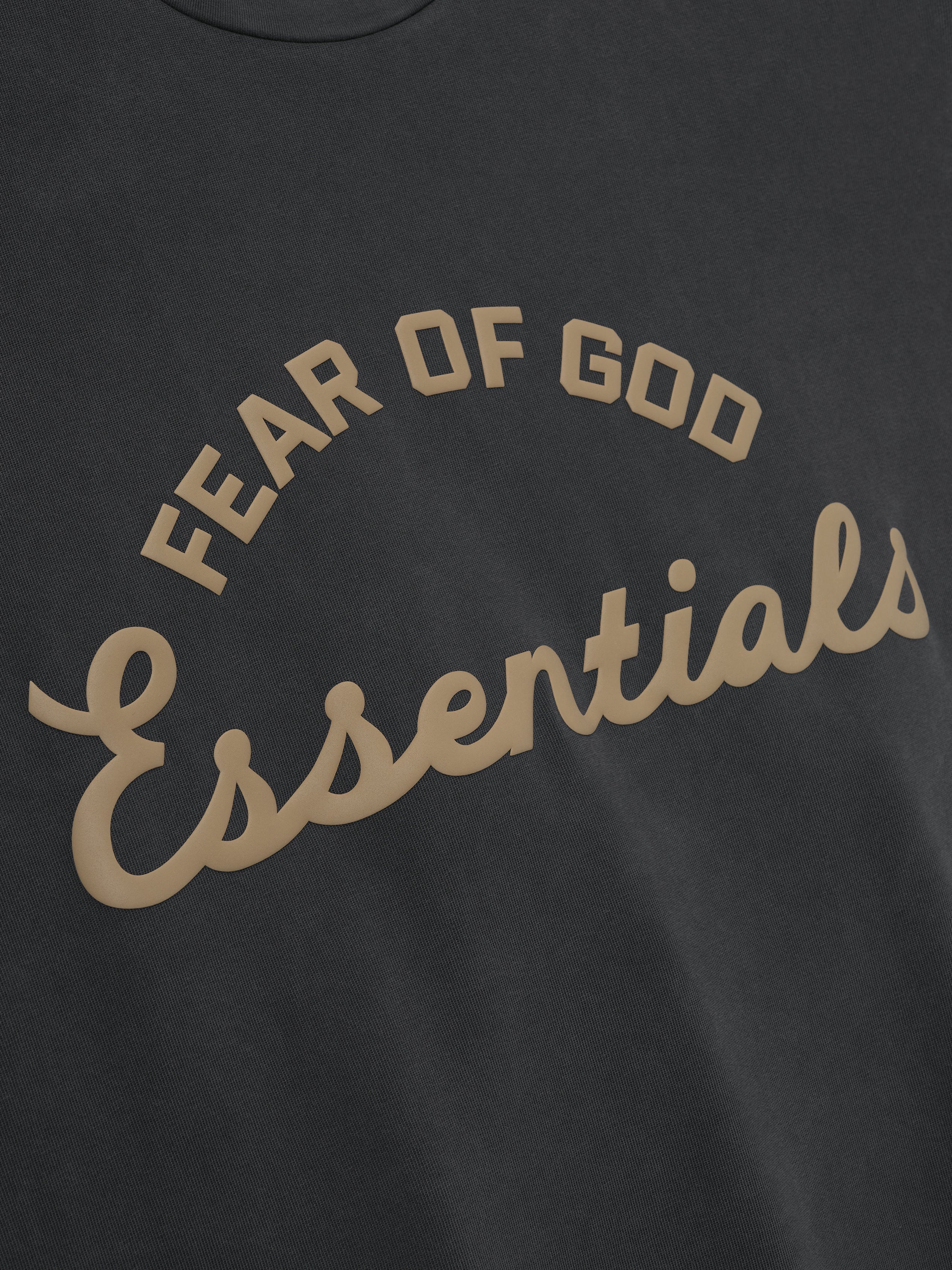 Essentials Training 90S Short Sleeve Tee Faded Iron Grey