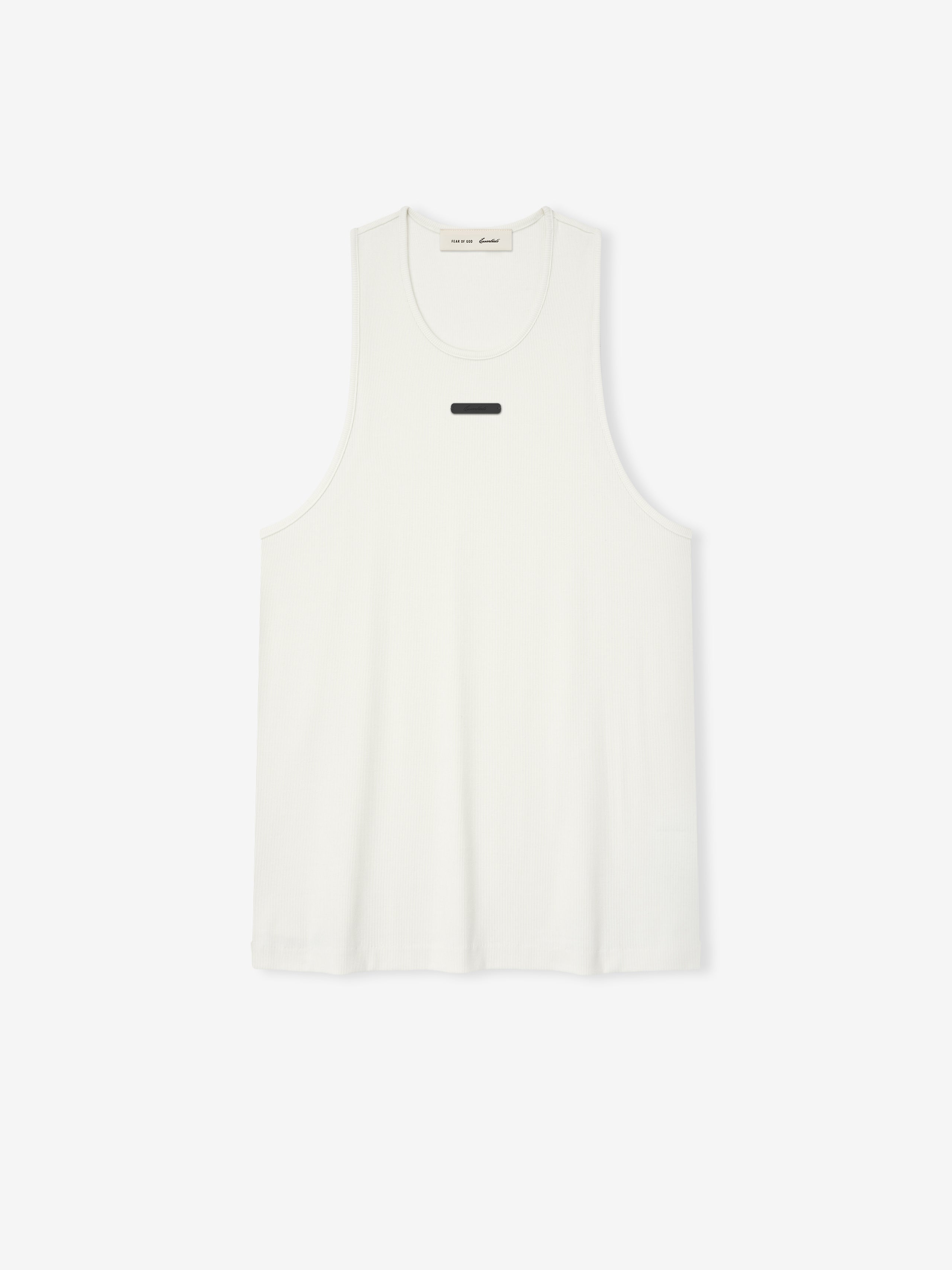 Essentials Rib Tank Ivory