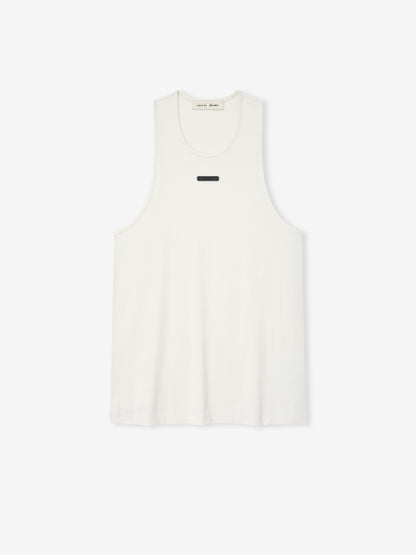 Essentials Rib Tank Ivory