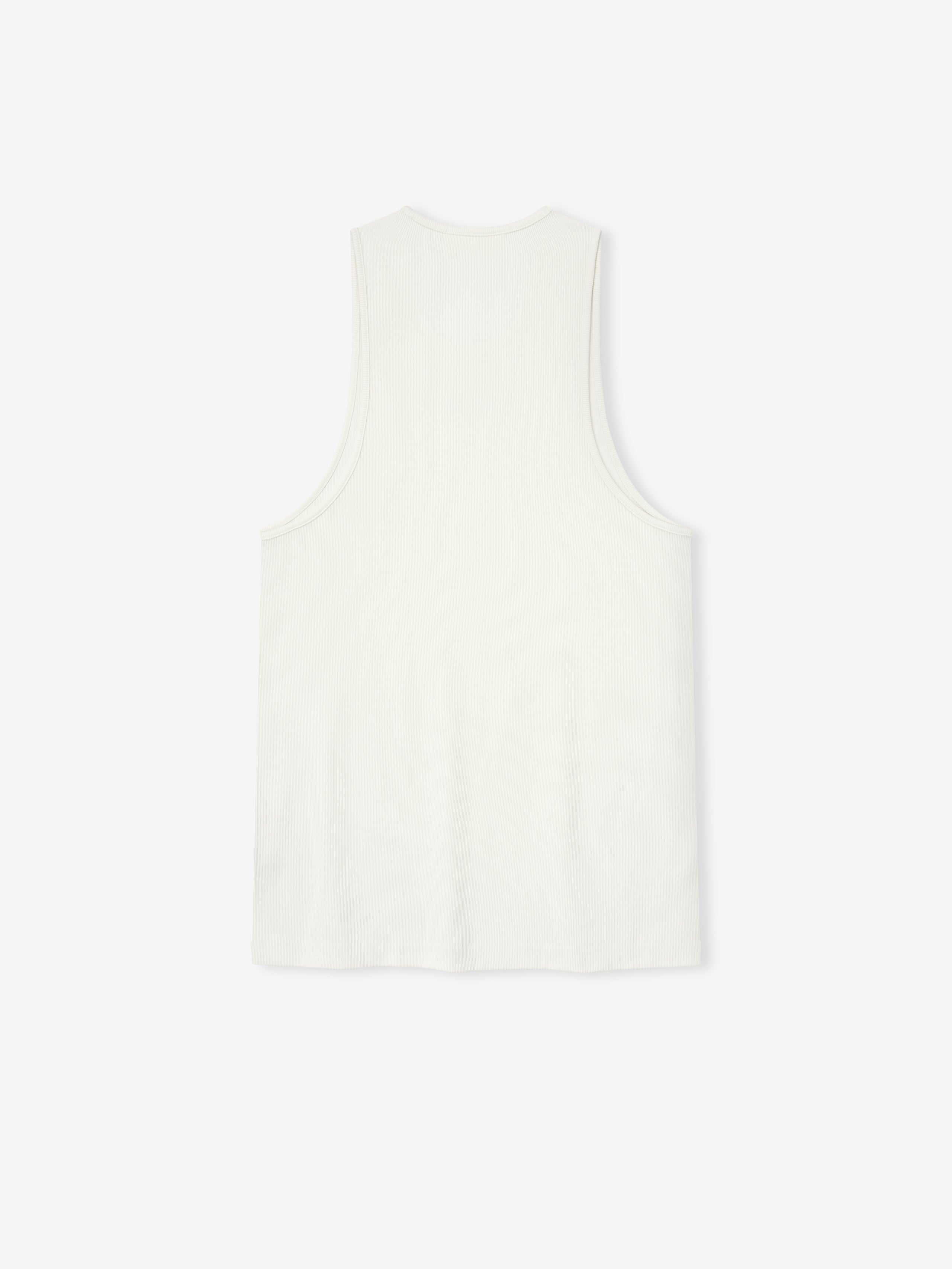 Essentials Rib Tank Ivory