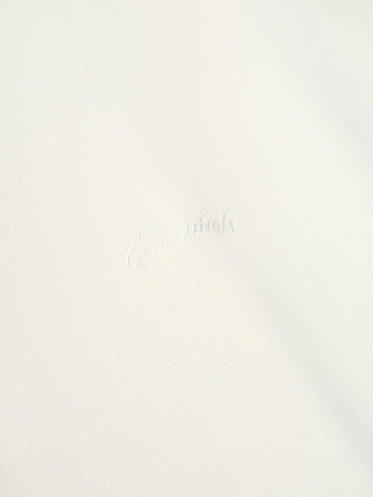 Essentials Pique Signature 90S Tee Ivory