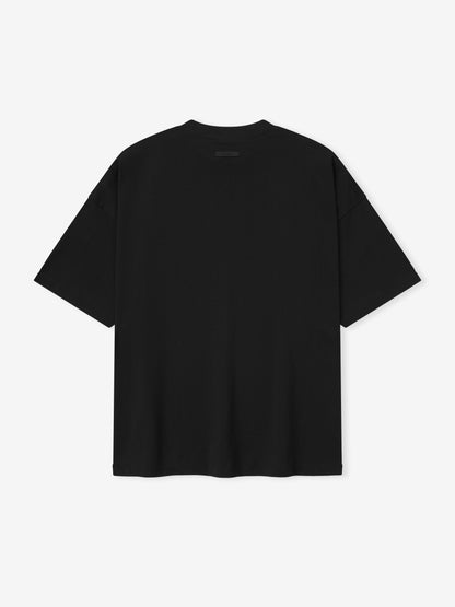 Essentials Signature 90S Tee Black