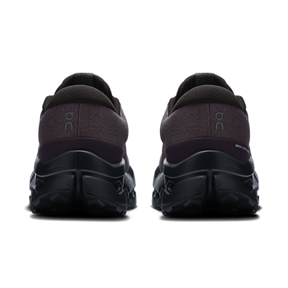 on running cloudsurfer trail 2 waterproof black (women's)