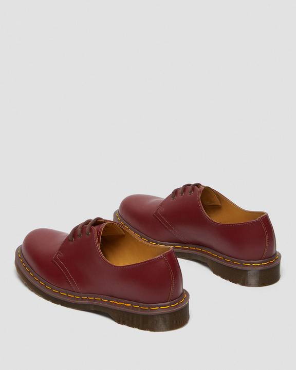 Dr. Martens 1461 Vintage Made In England Oxford Shoes Red - Womens
