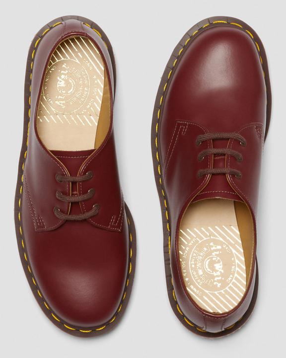 Dr. Martens 1461 Vintage Made In England Oxford Shoes Red - Womens