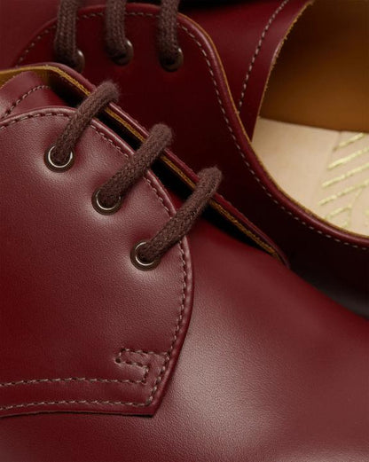 Dr. Martens 1461 Vintage Made In England Oxford Shoes Red - Womens