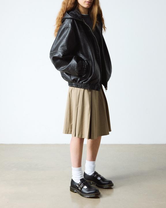 Dr Martens 8065 Smooth Leather Mary Jane Shoes - Black