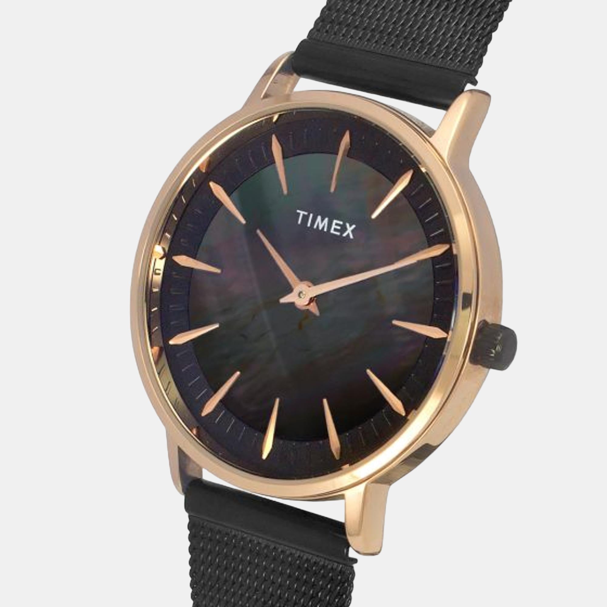 Timex Fashion Women Quartz Dial Analog Stainless Steel Watch Twel15608