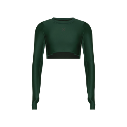 On Train Long Sleeve Crop Obsidian (Women'S)
