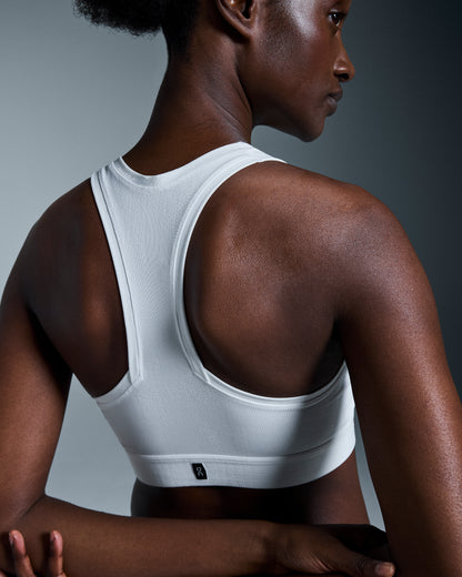 On Pace Bra Undyed-White | Black (Women'S)