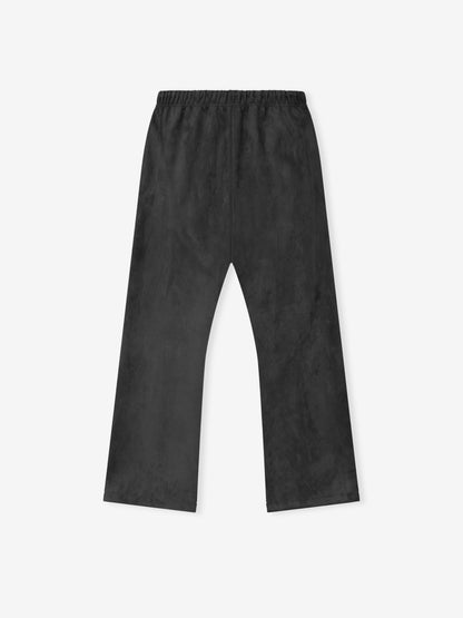 Essentials Suede Fleece Flare Sweatpant Iron Grey