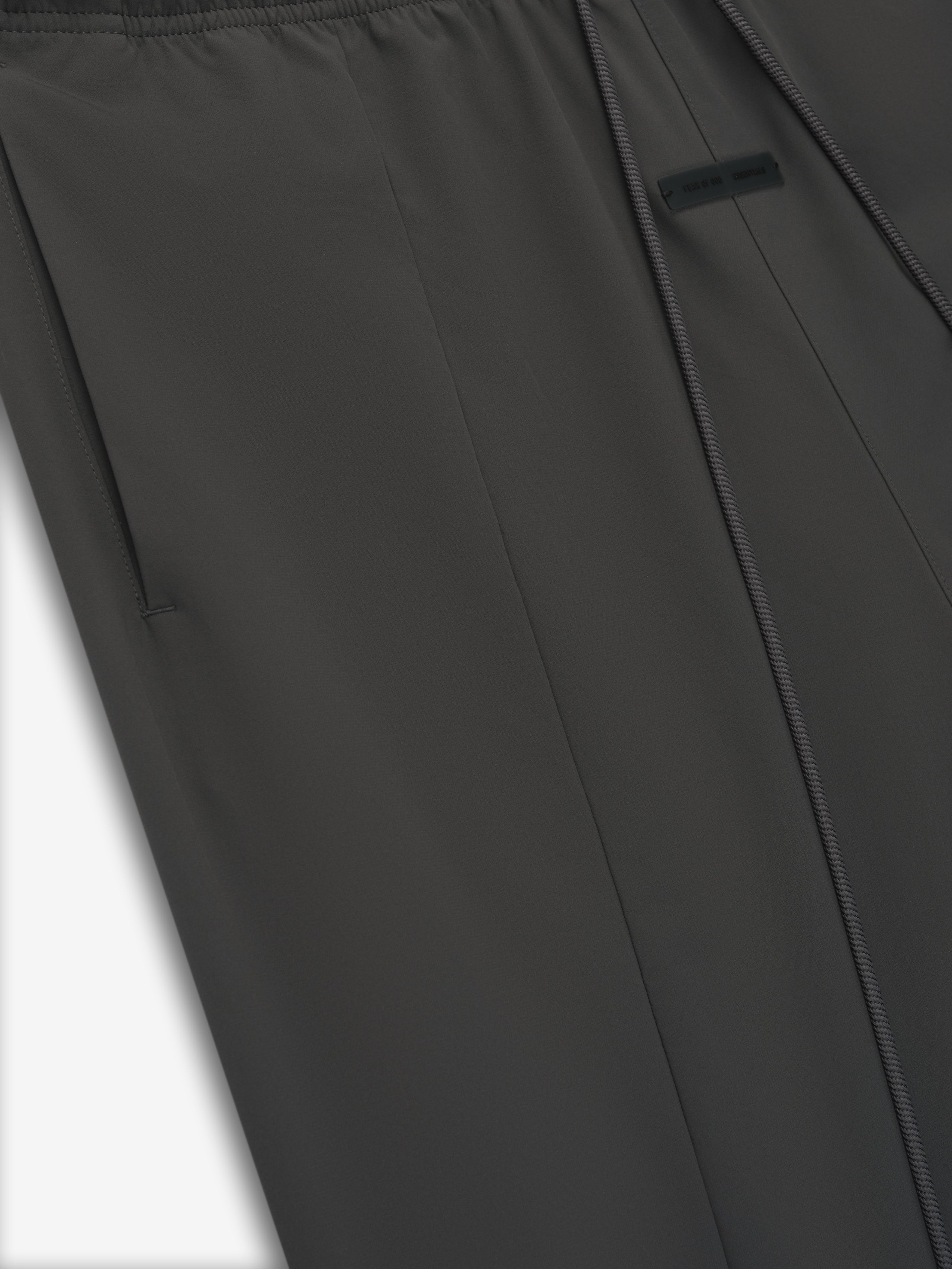 Essentials Tech Nylon Relaxed Track Pant Iron Grey