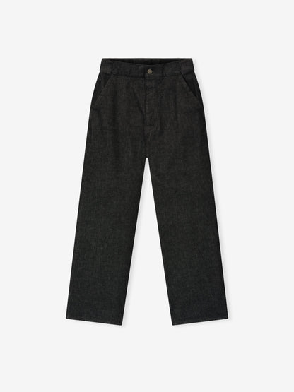 Essentials Denim Work Pant Vintage Black