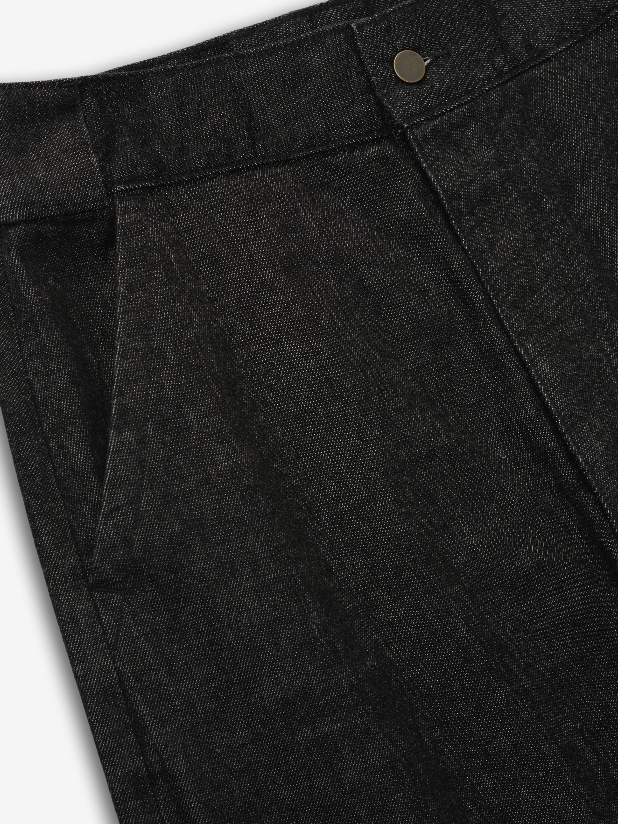 Essentials Denim Work Pant Vintage Black