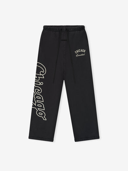 Essentials White Sox Lounge Sweatpant Black