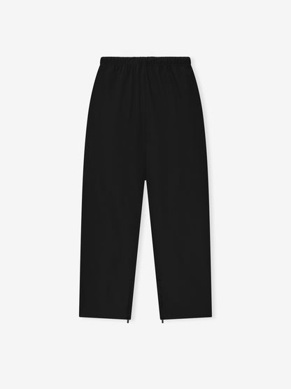 Essentials Relaxed Track Pant W/ Zipper Black