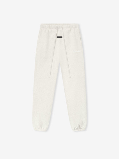 Essentials Signature Classic Sweatpant Oatmeal Heather