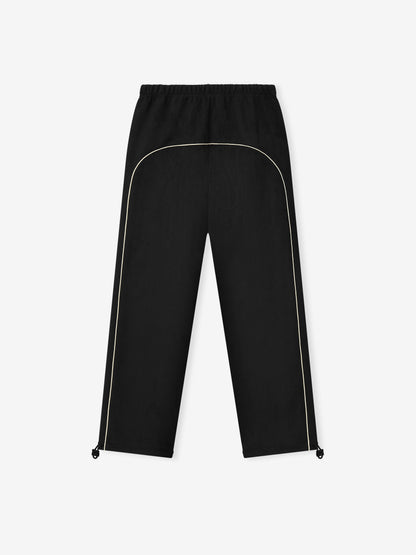 Essentials Suede Fleece Signature Relaxed Pant Vintage Black