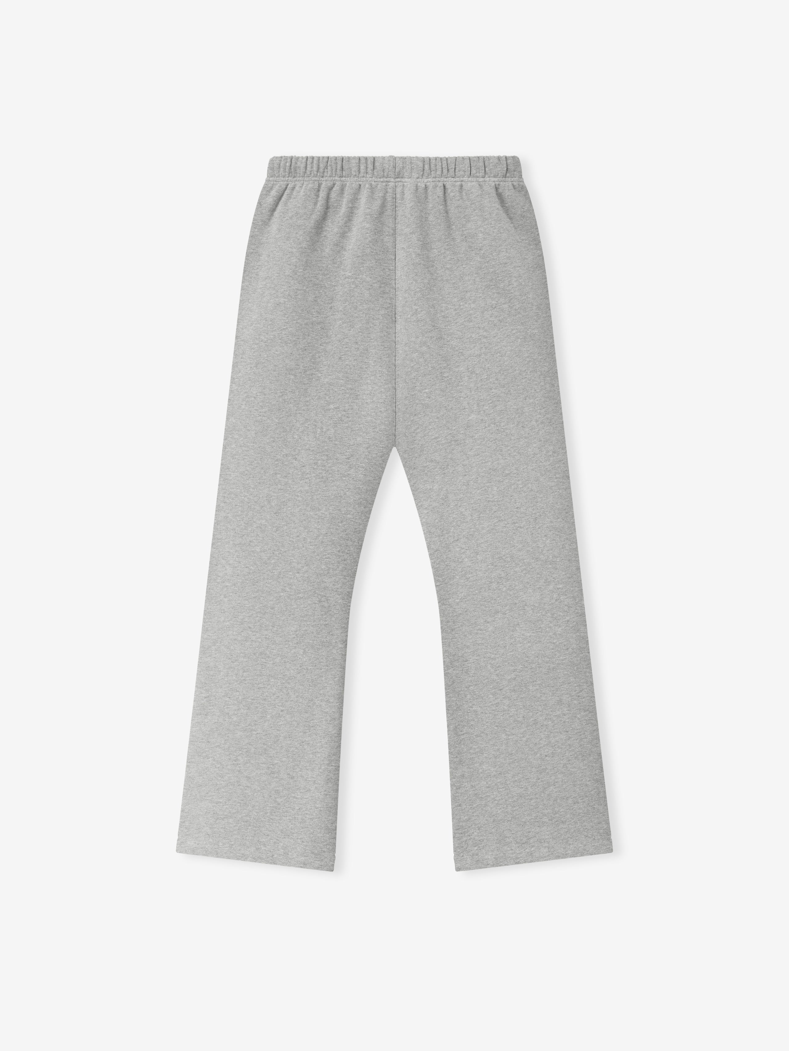 Essentials Signature Classic Fit Flare Sweatpant Concrete Heather
