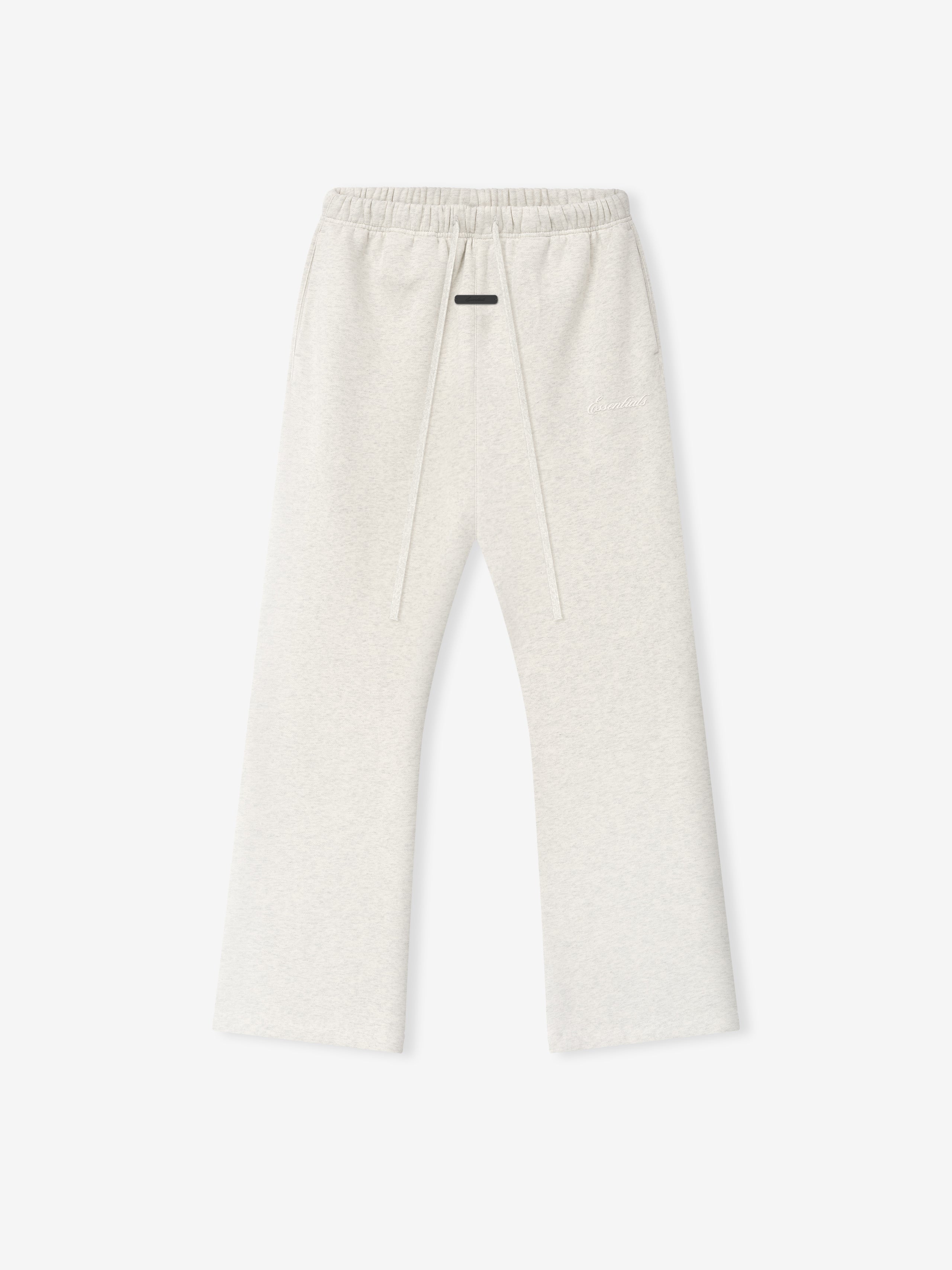 Essentials Signature Classic Flare Sweatpant Oatmeal Heather