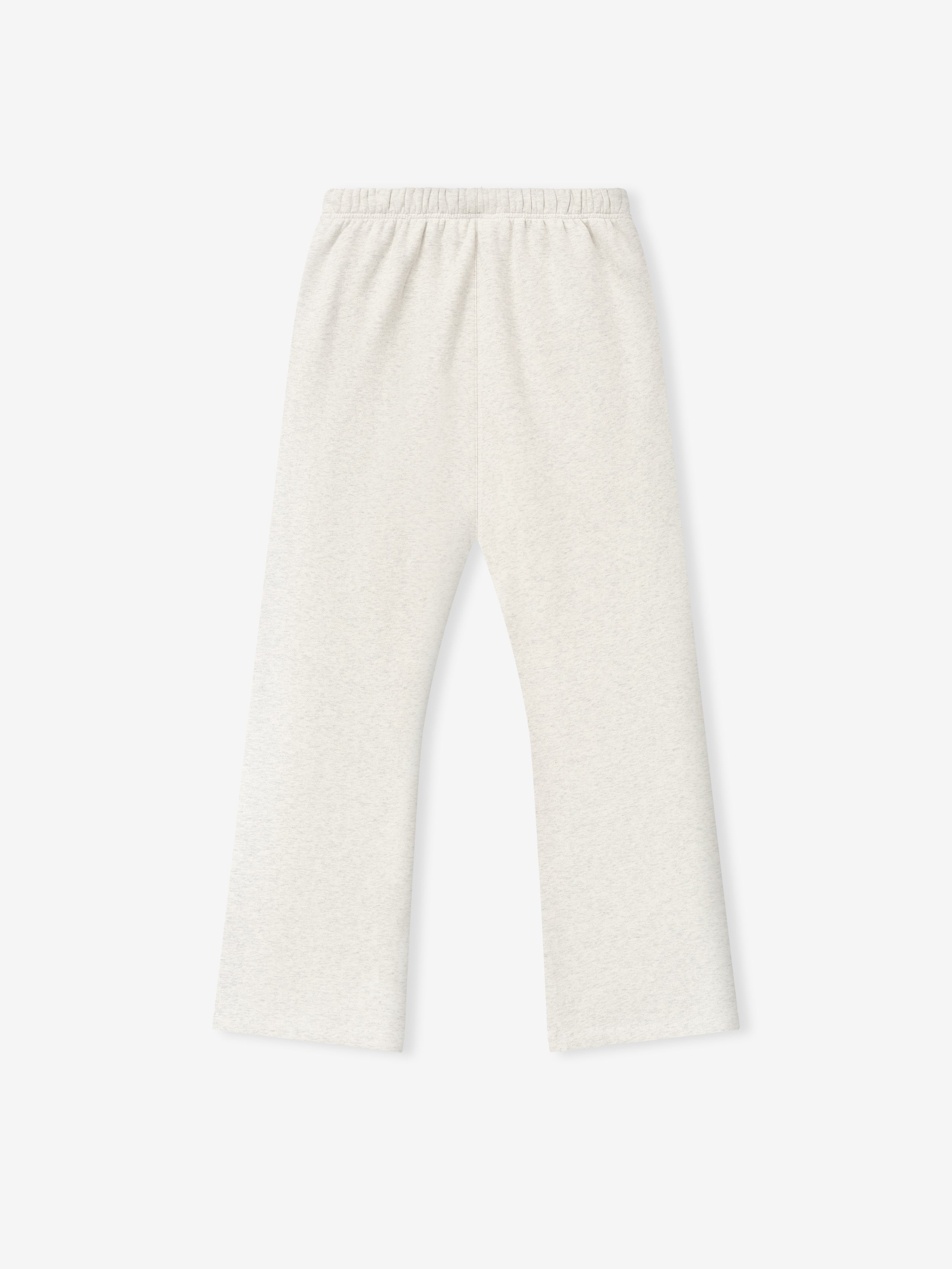 Essentials Signature Classic Flare Sweatpant Oatmeal Heather