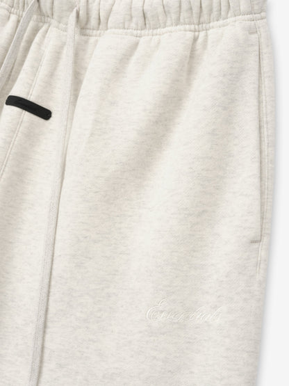 Essentials Signature Classic Flare Sweatpant Oatmeal Heather