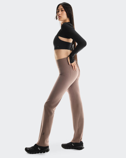 On Studio Flared Tights 32" Ash (Women'S)