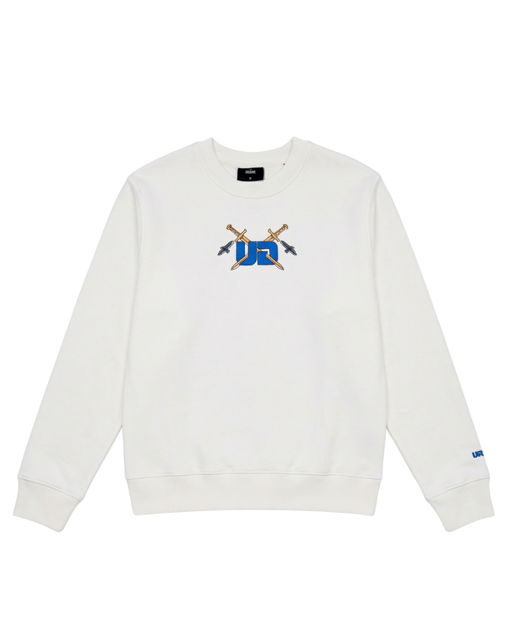 CREAM WHITE KNIGHTMARE SWEATSHIRT