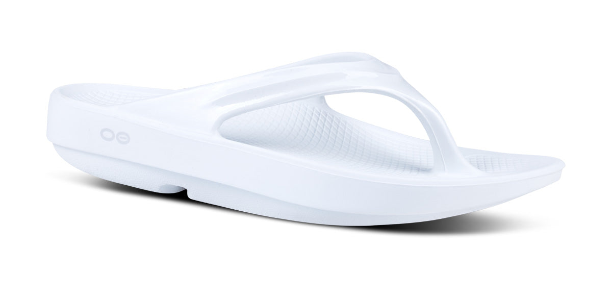 Oofos Women's Sandal White