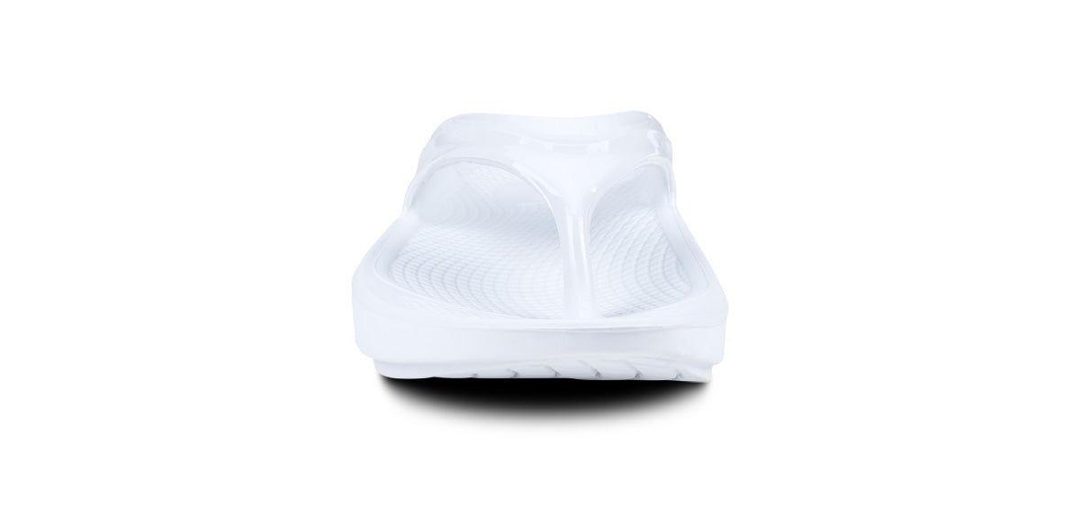 Oofos Women's Sandal White