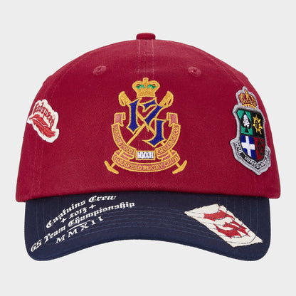Godspeed Rugby Home Team Dad Hat (Red / Navy)