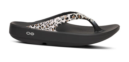 Oofos Women's Limited Sandal Leopard