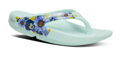 Oofos Women's Limited Sandal Mint Blossom