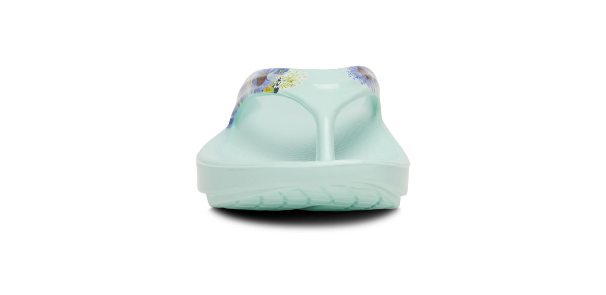 Oofos Women's Limited Sandal Mint Blossom
