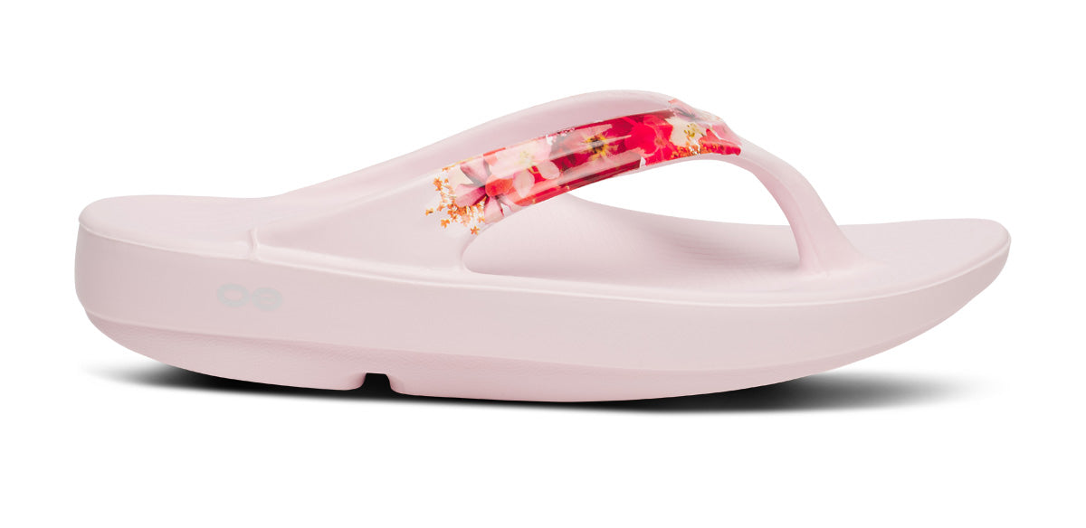Oofos Women's Limited Sandal Primrose Blossom