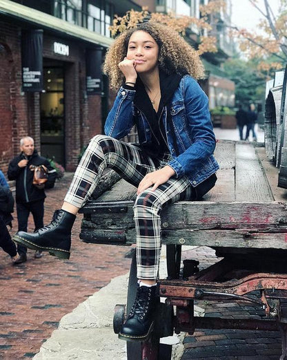 Dr Martens Vegan 1460 Felix Lace Up Boots - Black