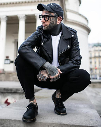 Dr Martens Vegan 1461 Felix Oxford Shoes - Black