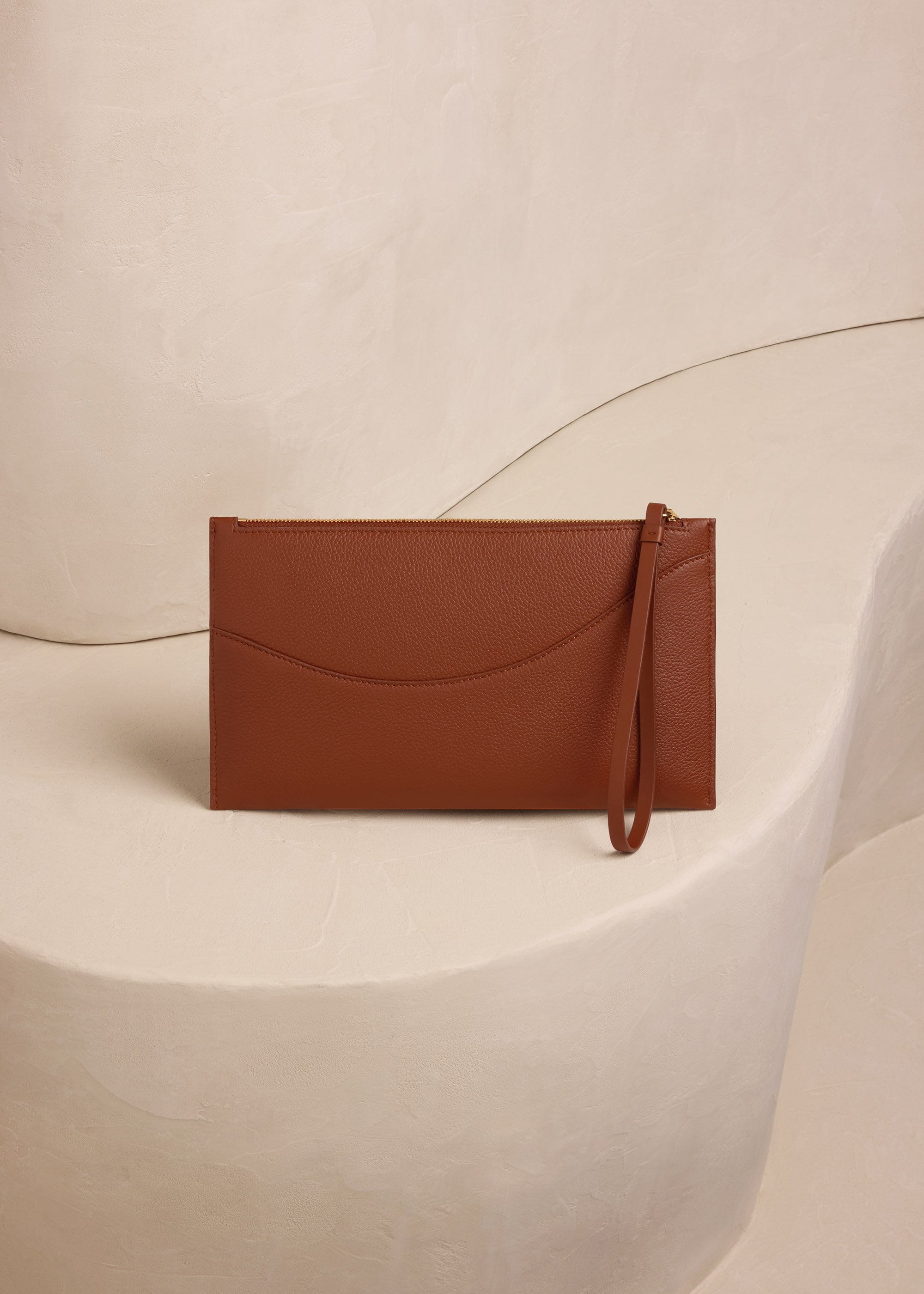 Polene Sierra Pouch Duo Cognac