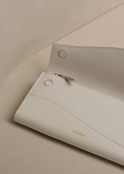 Polene Sierra Wallet Duo Chalk
